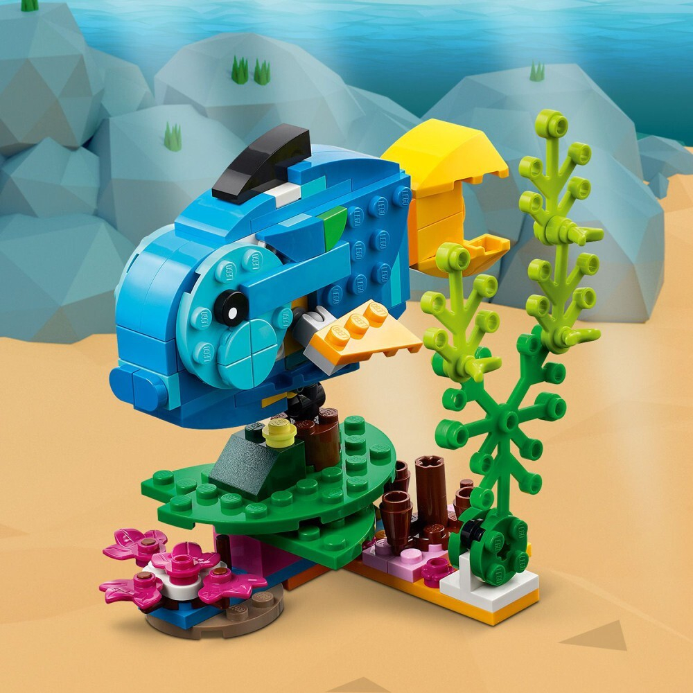 LEGO Creator — Экзотический попугай 3 в 1 31136 / артикул   31136  / GTIN 5702017415895