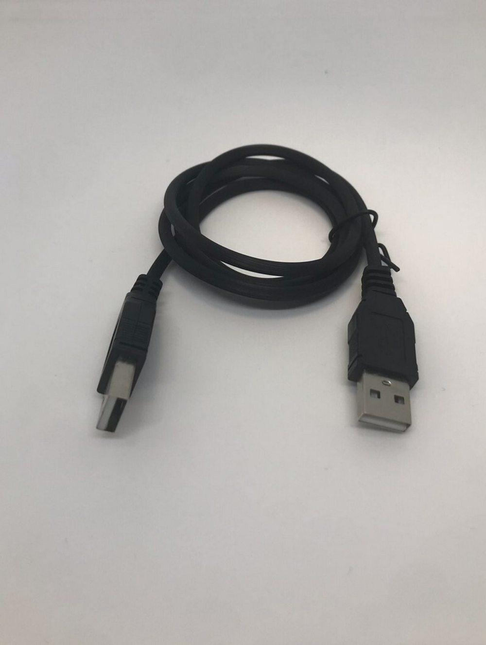 Кабель USB-USB papa (черный)