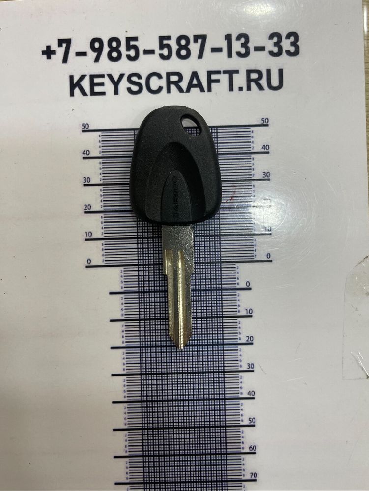 Заготовка автомобильного ключа 14174  Daewoo китай DAE 3DP1 DW2RP140 DW04RAP