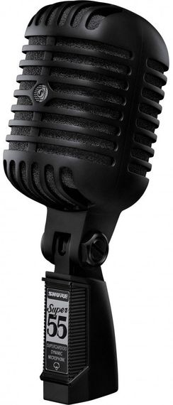 SHURE SUPER 55 Deluxe Pitch Black Edition