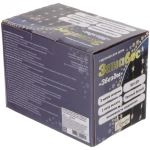 Гирлянда для дома ЗАНАВЕС «Звезды» ш3* в1 м 80 ламп LED, прозр. пров, 8 реж,IP-40, Теплый белый (возможность соединения)