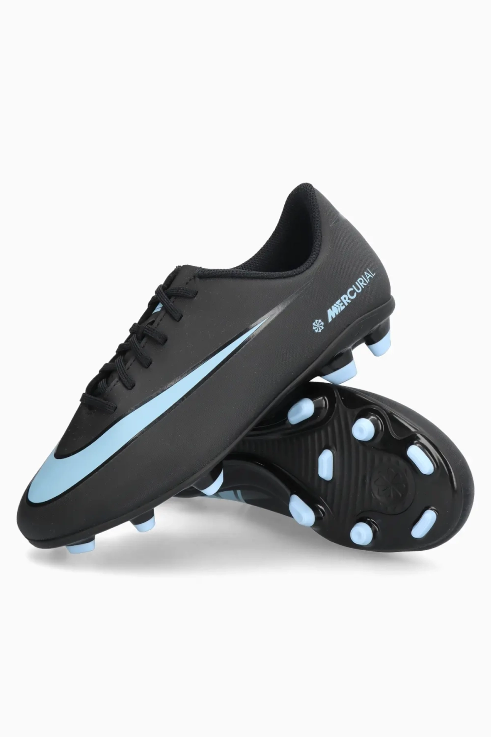 Бутсы Nike Mercurial Vapor 16 Club FG/MG Junior - черный