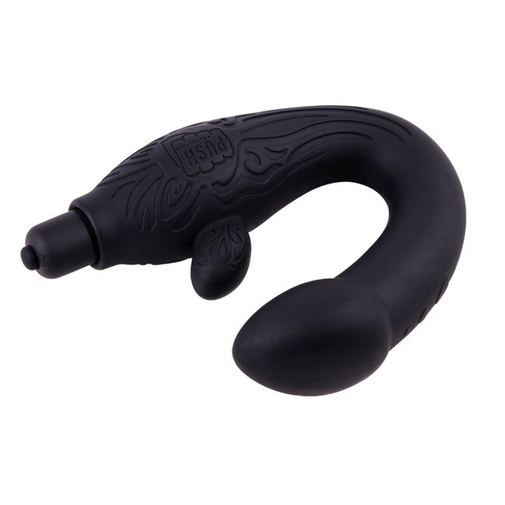 Массажер простаты с вибрацией P-Spot Perineum Massager (Цвет: черный)