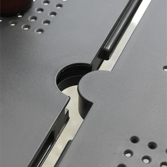 Стол уличный раздвижной Libeccio 160-220х100 см, антрацит