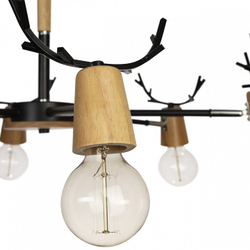 Люстра на штанге Loft it 10024/6 Black