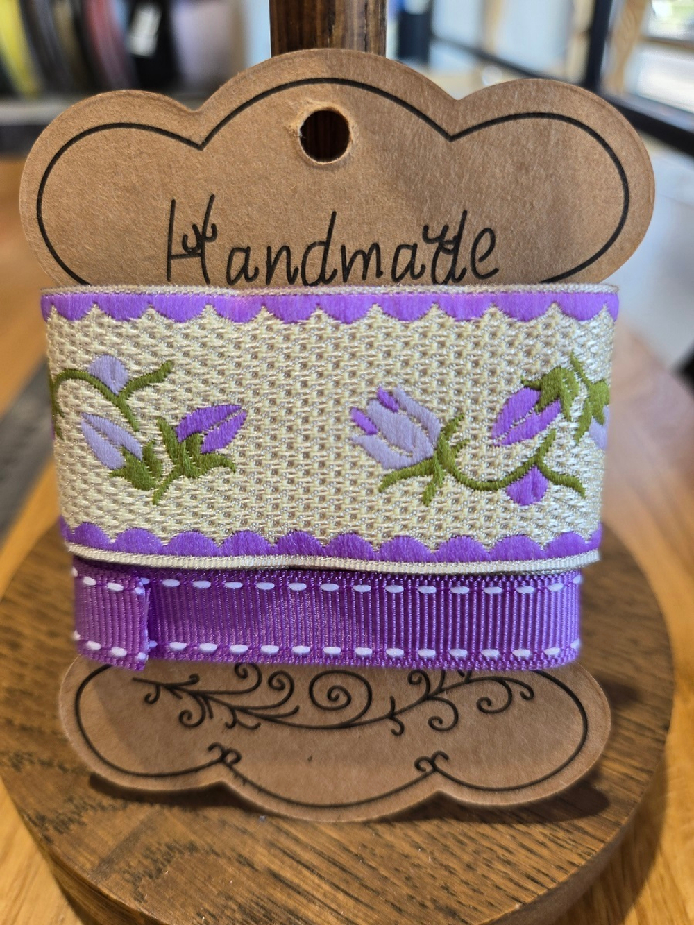 Набор "HANDMADE" декоративных лент, в ассортименте, 1 м каждая.