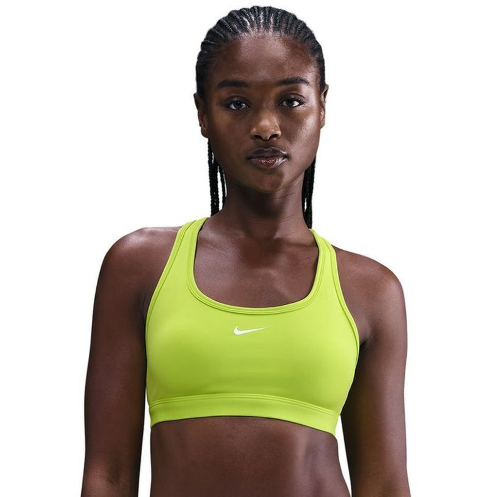 ТОП теннисный Nike Swoosh Light Support Non-Padded Sports - cyber/white