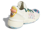 Adidas D.O.N. Issue #2 Day of the Dead Mitchell's Day of the Dead fashion stitching Non-slip Wear-resistant low-cut actual combat basketball shoes for men and women the same beige green