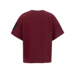 Футболка Heartz «Waveform» Raglan Kimono бордовая