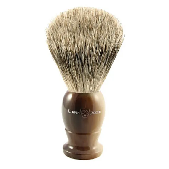 Помазок темно-коричневый барсучий ворс (маленький)