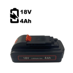 Black&Dacker 18 li 4Ah 21700