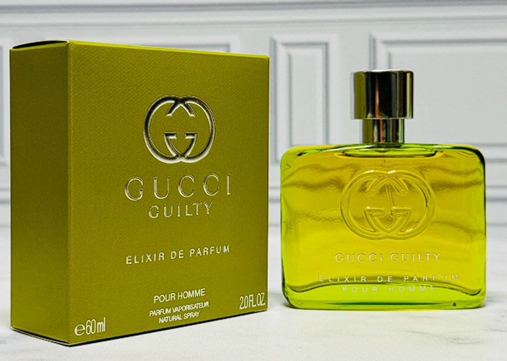 Gucci Guilty Elixir de Parfum pour Homme Gucci 60ml (duty free парфюмерия)