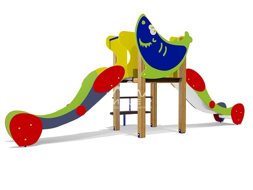 Горка двойная “Акула” 08404