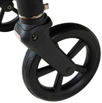 Детская коляска Pituso Teffy 3 в 1 с автокреслом Santiso Pro Black Caviar Black/Graphite