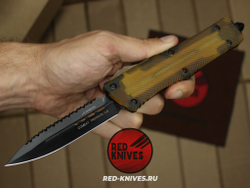 Нож Microtech Troodon Ultem Magnacut D/E PS - черный клинок RK/Н120