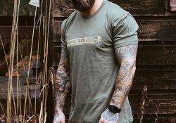 Футболка Microtech TEE GREEN/TAN размер Mфотография - 2