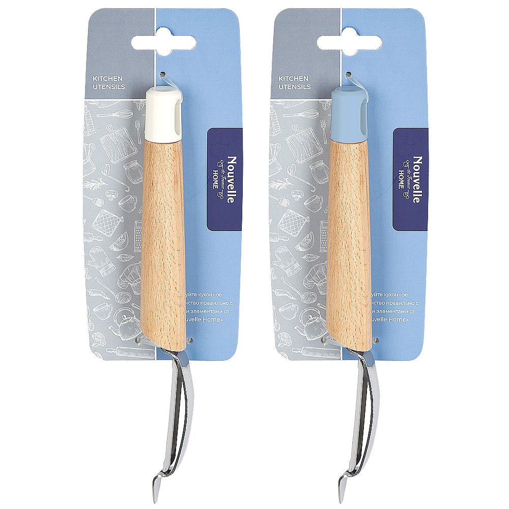 Овощечистка " " l=21см. (2вида) (упаковочный пакет)