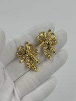 Серьги с бантами