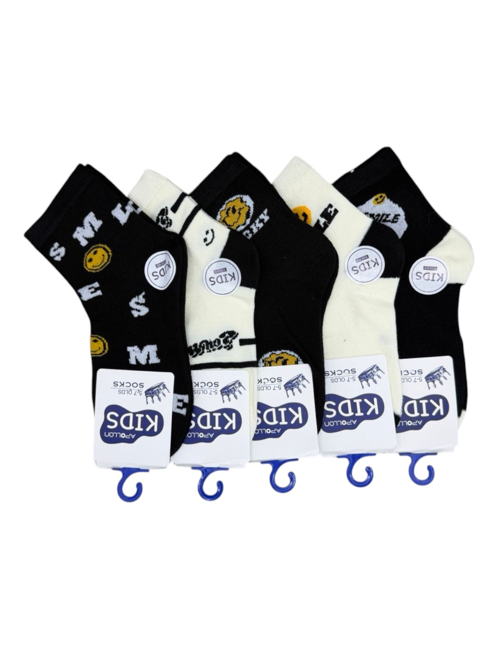 Носки детские цвета микс 30 пар