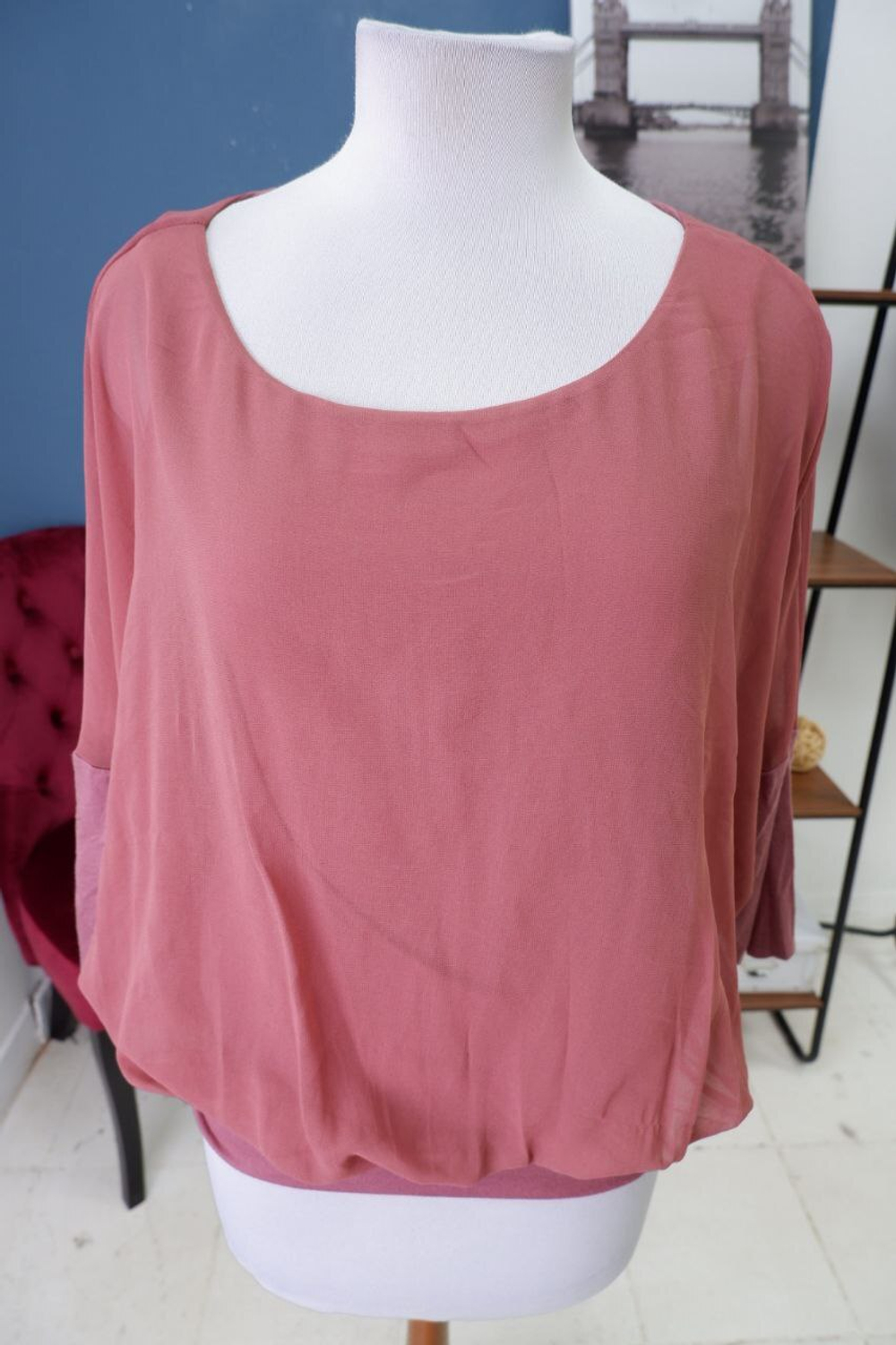 Блузка Esprit "летучая мышь" 42 размер