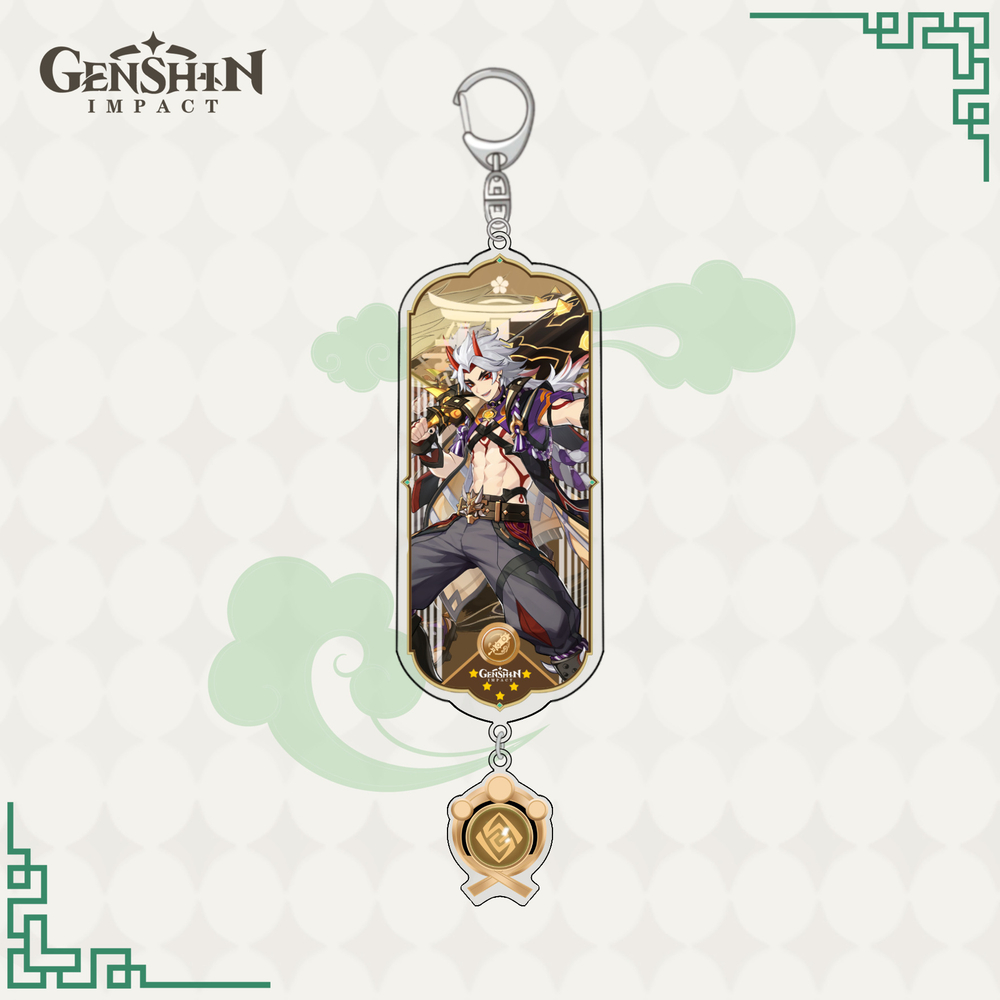 Брелок акриловый "Genshin Impact / Геншин импакт"