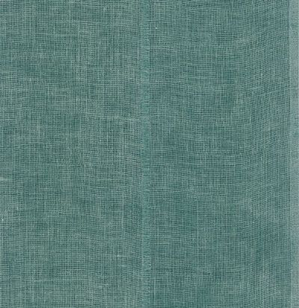 обои бирюзовые из джута 46556