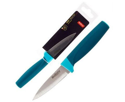 Нож для овощей VELUTTO MAL-04VEL, лезвие 9см, рукоятка софт-тач Mallony