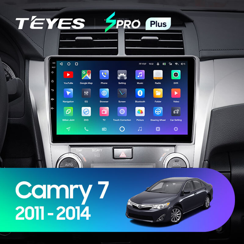 Teyes SPRO Plus 10.2" для Toyota Camry 2011-2014