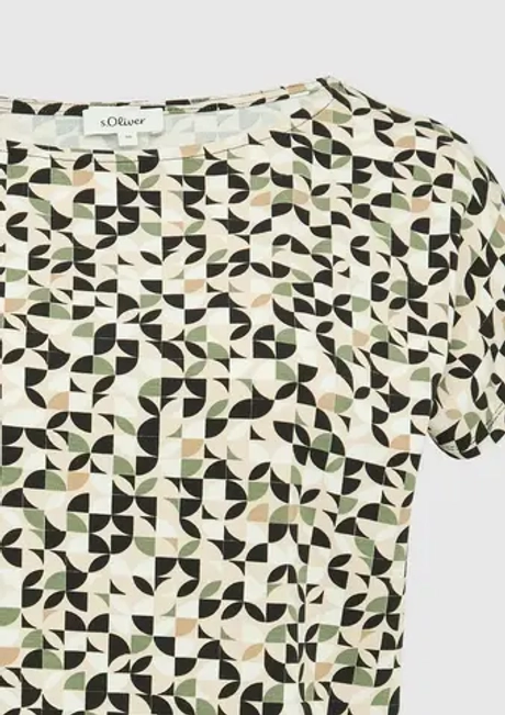 Структурированная блузка из вискозы от s.Oliver