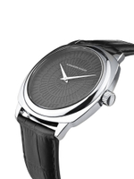 Кварцевые часы Black Hole, серебро