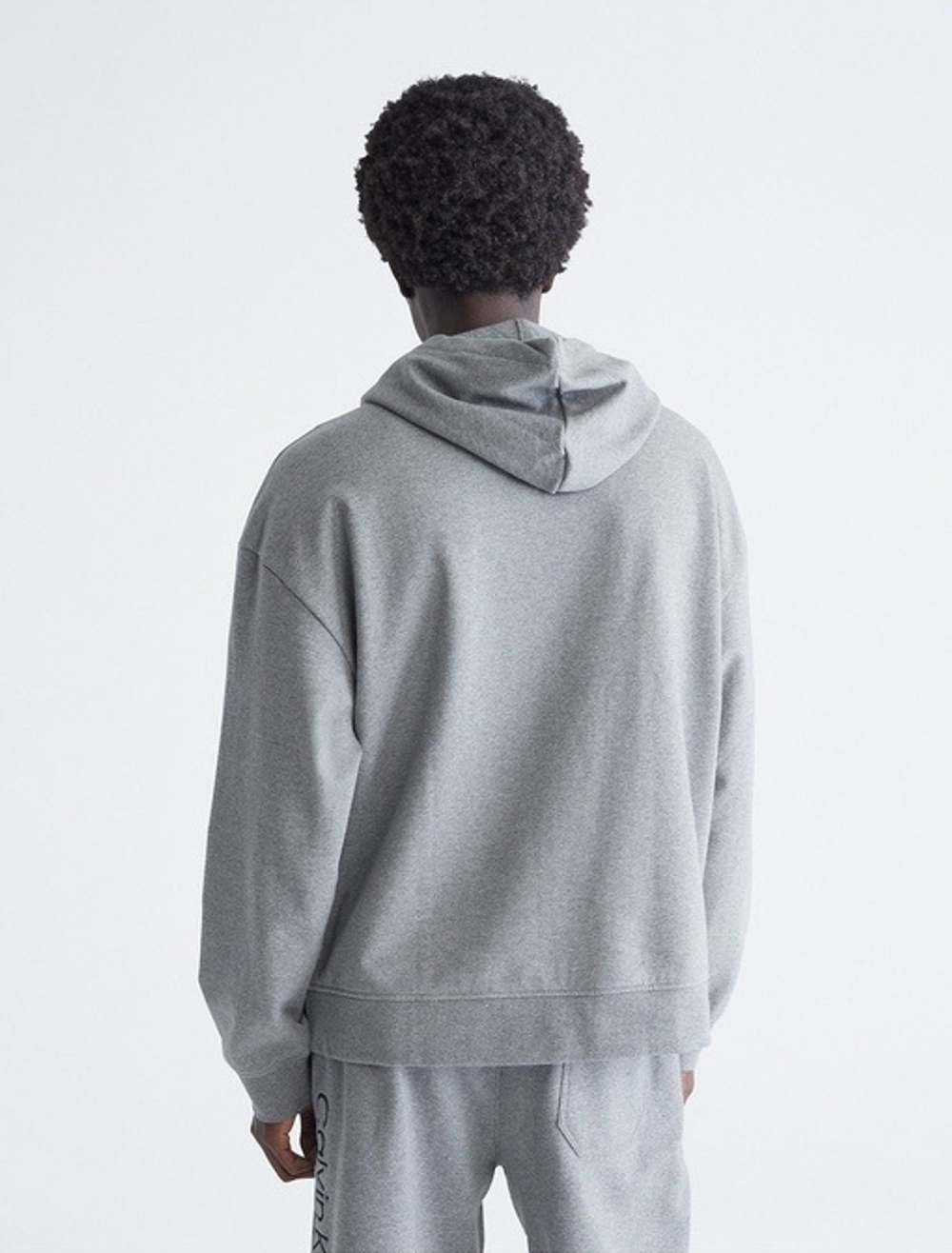 Худи Calvin Klein Relaxed Fit Standard Logo Medium Grey Heather