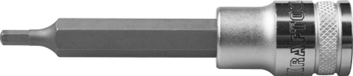 KRAFTOOL HEX, 1/2″, Н3, удлиненная торцовая бита-головка (27909-03)