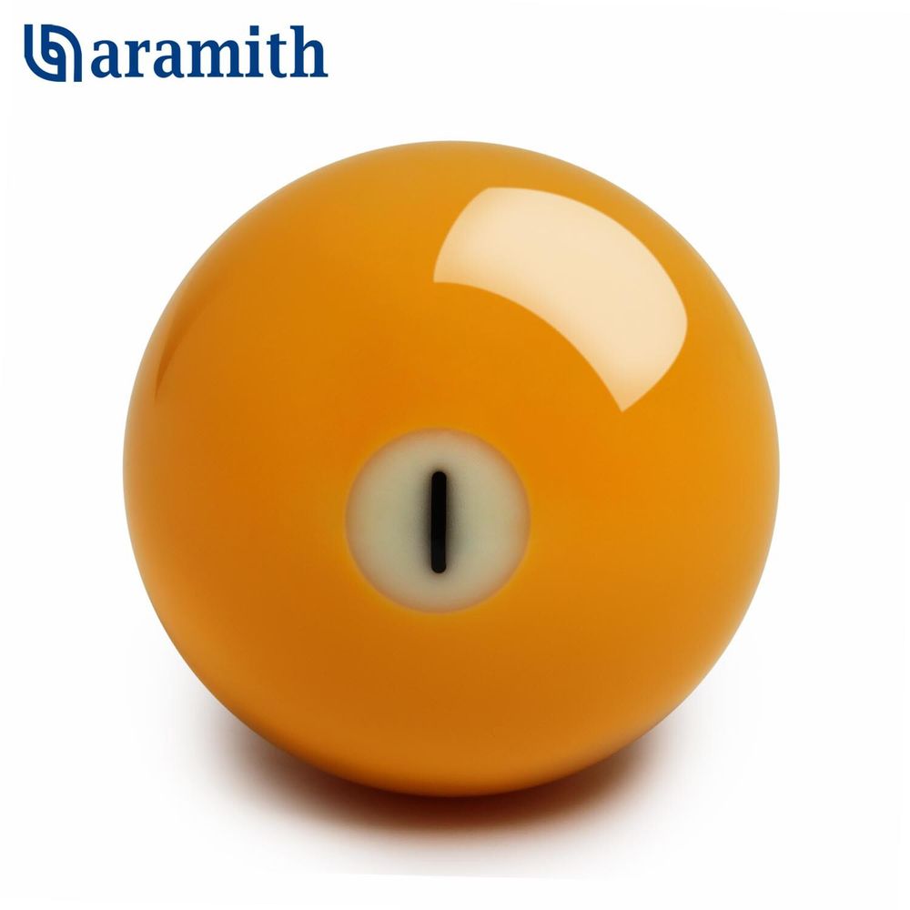 Шар Aramith Premier Pyramid №1 ø68ММ желтый