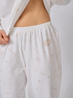 Пижама с брюками и лонгсливом "Зодиак"