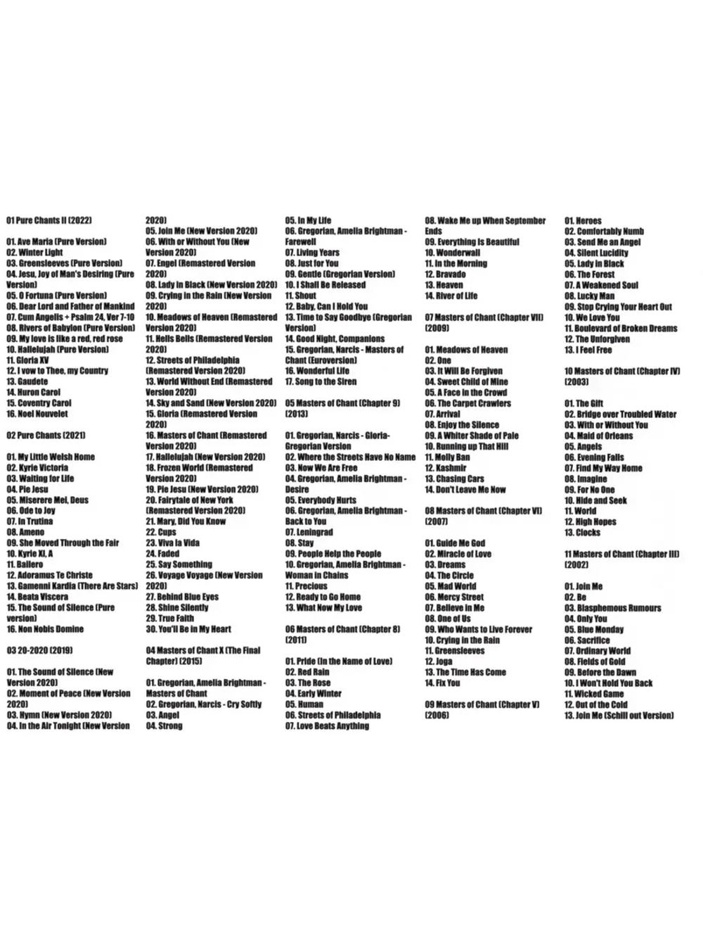 Gregorian (MP3 Флешка)