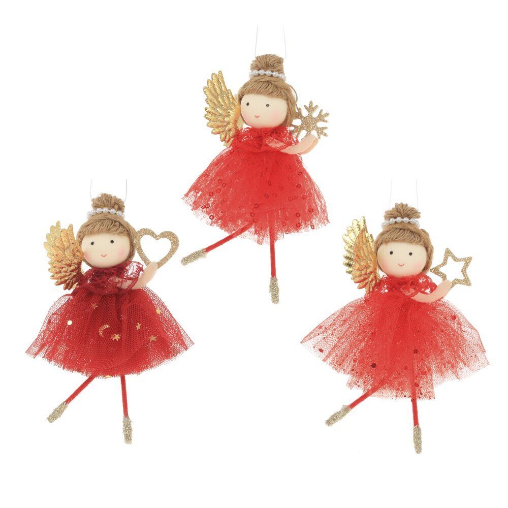 GAEM Изделие декоративное подвесное "Девочка", L10 W3 H14 см, 3в.