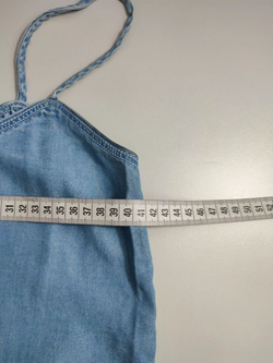 Топ Mango джинсовый 44 размер