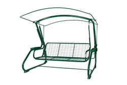 Садовые качели Redford «Бригантина Люкс Грин» с москитной сеткой