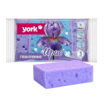 Губки для посуды 5 шт Ирис (крупнопористый поролон) YORK