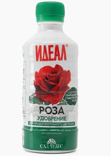 ИДЕАЛ РОЗА жидкое органо-минеральное цветочное удобрение 250мл.