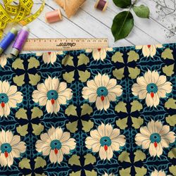 Ткань премиум мембрана флорал феерия