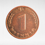Germany, 1 Pfennig, 1967, (Hamburg Mint - "J"), VF