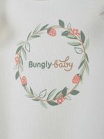 Боди с крылышками и принтом "Молоко" 0+