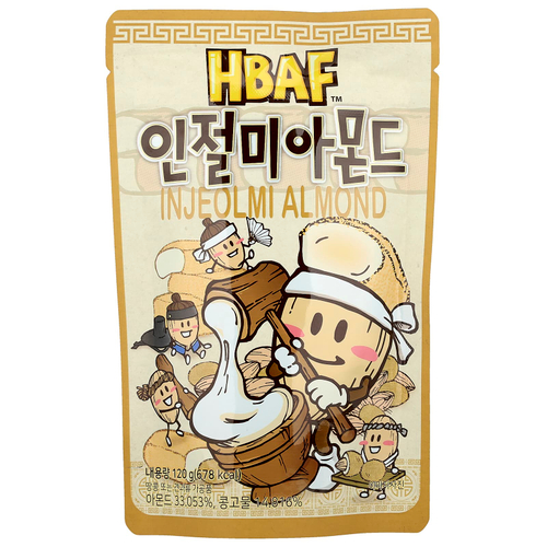 HBAF, Миндаль инчжолми, 120 г