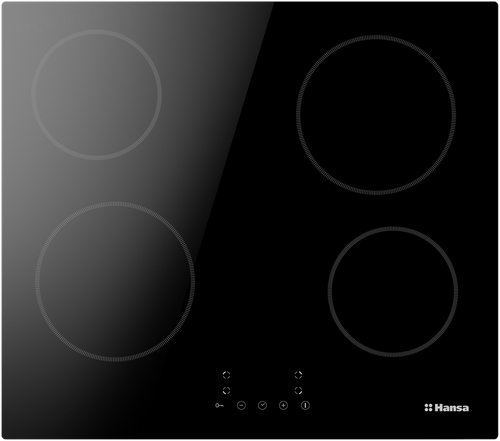 Комплект встраиваемой техники: Электрическая варочная панель Hansa BHC633005 + Вытяжка Hansa OKP6221SH