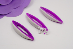 Блок полировочный из телячьей кожи фиолетовый