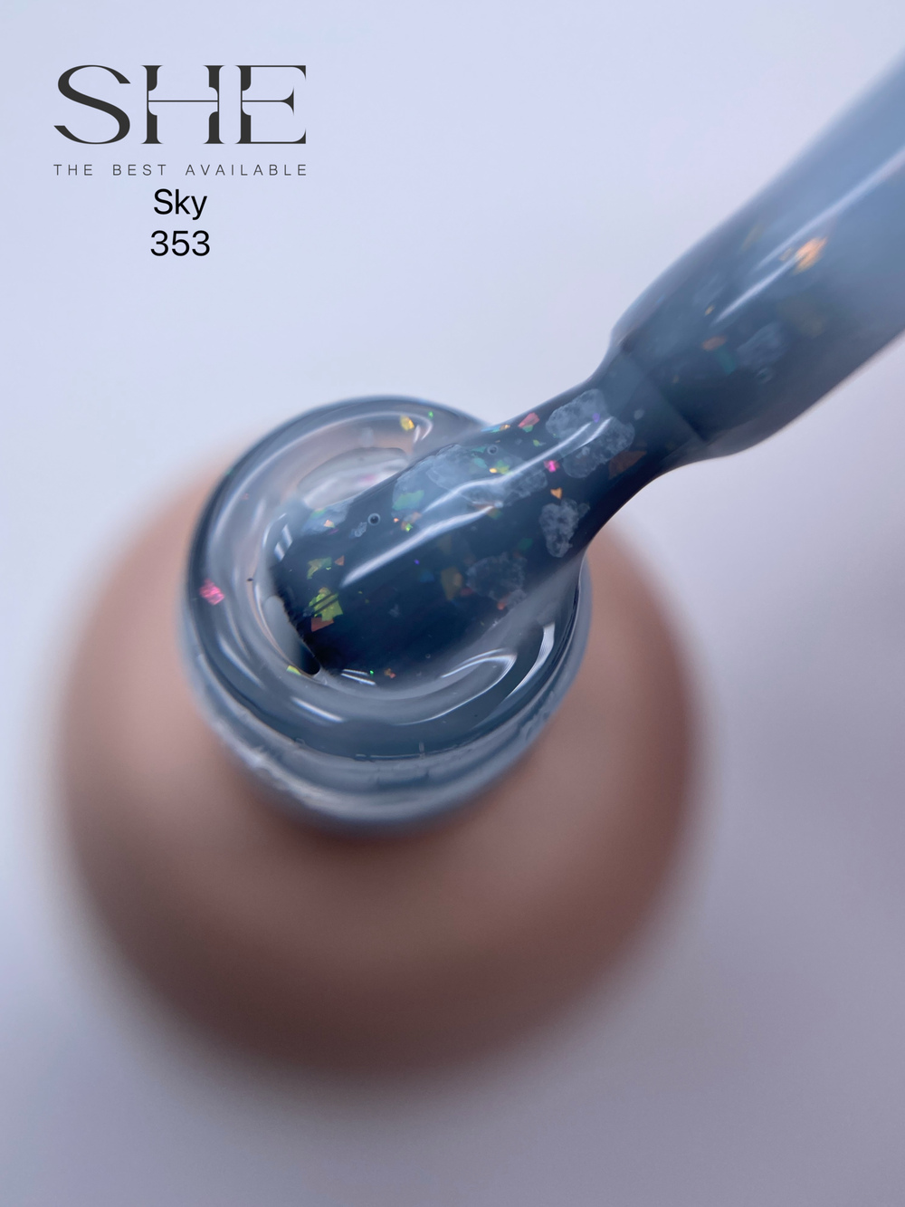 Гель-лак SHE "SKY"  353 10 ml