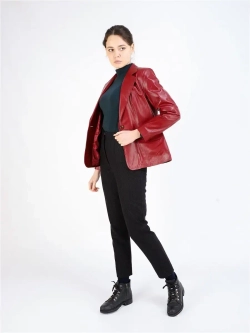 Куртка женская кожаная, блейзер женский