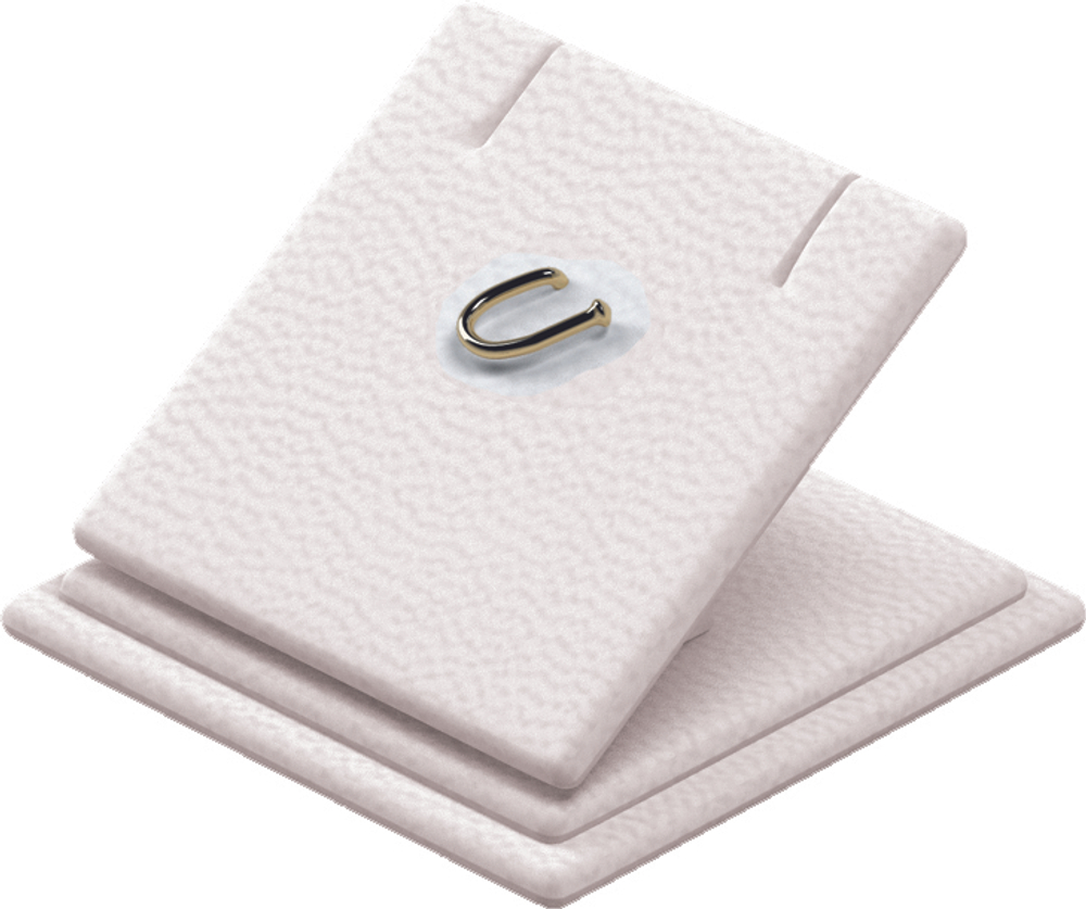 Подставка/трансформер/для серег/подвески/2 прорези/крючок/магнитное дно