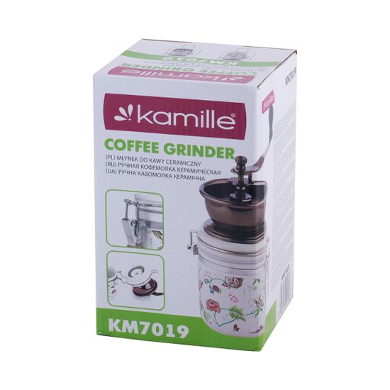 Кофемолка ручная (механическая) Kamille КМ 7019